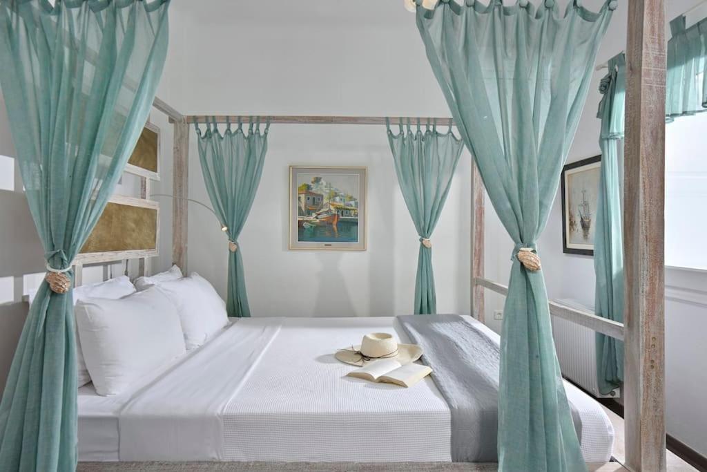 Mykonos Sea View Luxury Villa By Calypso Sunset Villas Mykonos Town Eksteriør billede
