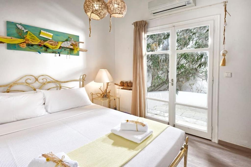 Mykonos Sea View Luxury Villa By Calypso Sunset Villas Mykonos Town Eksteriør billede